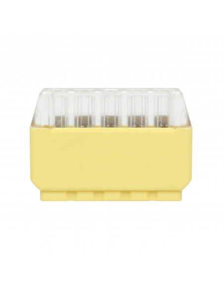 Złączka instalacyjna wciskana 5-przewodowa, na drut 0,75-2,5mm², IEC 300V/24A, Blister 10 szt.