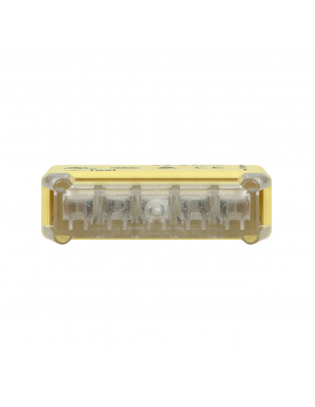 Złączka instalacyjna wciskana 5-przewodowa, na drut 0,75-2,5mm², IEC 300V/24A  50 szt.