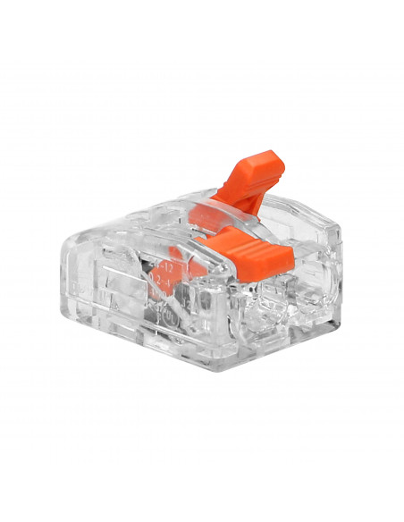 Złączka instalacyjna zaciskowa 2-przewodowa, na dowolny przewód 0,2-4mm², IEC 450V/32A, 10 szt.