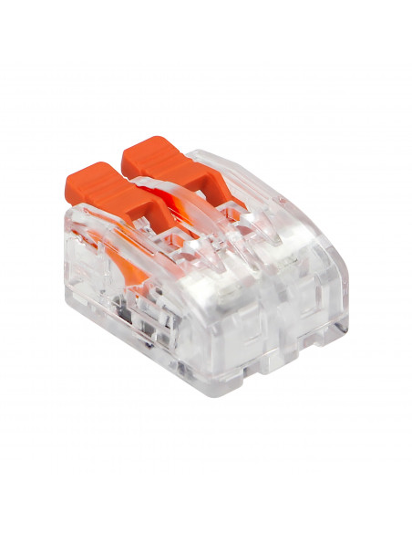 Złączka instalacyjna zaciskowa 2-przewodowa, na dowolny przewód 0,2-4mm², IEC 450V/32A  100 szt.