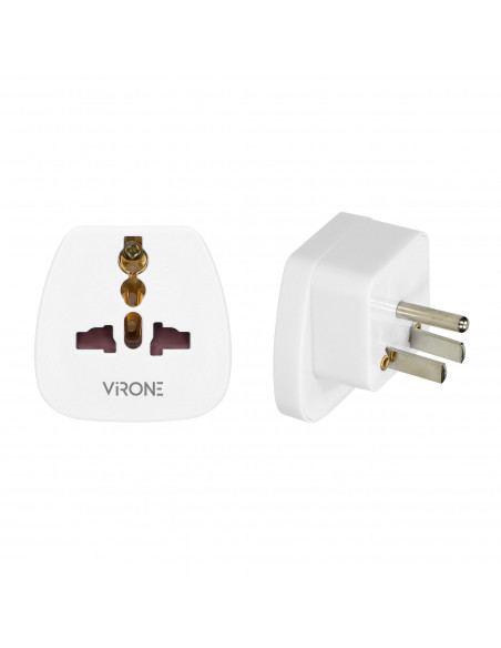 Adapter podróżny - World to USA, 110-230V/10A, biały