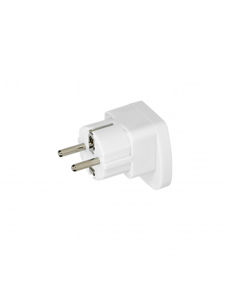 Adapter podróżny - World to EU, 230V/10A, biały
