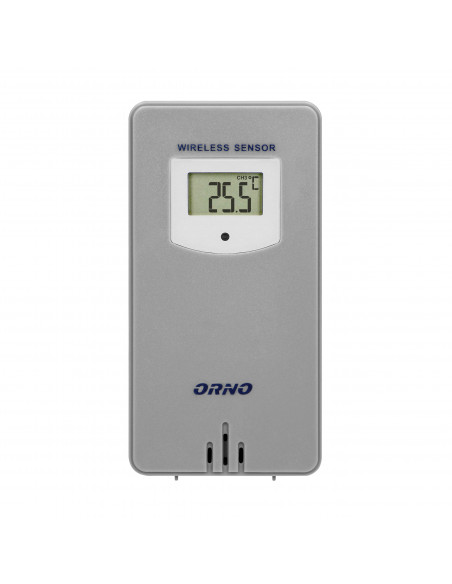 Czujnik temperatury zewnętrzny do  stacji pogodowej OR-SP-3100, szary