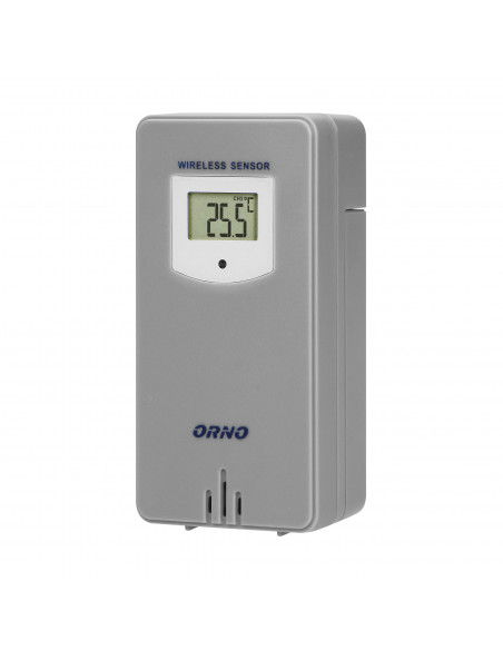 Czujnik temperatury zewnętrzny do  stacji pogodowej OR-SP-3100, szary