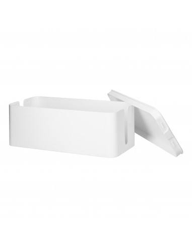 Organizer do kabli - cable box L, biały