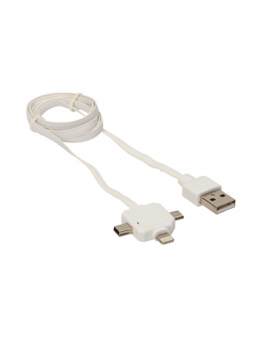 Ładowarka Power USB Cabel 3w1