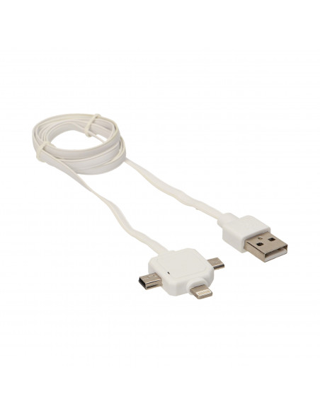 Ładowarka Power USB Cabel 3w1