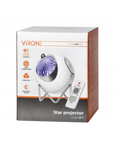  Projektor gwiazd 15 trybów pracy, 5...