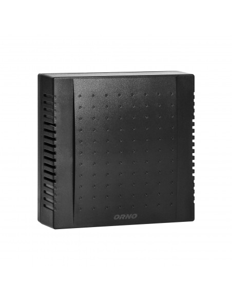 Dzwonek elektromechaniczny dwutonowy QUARTO AC, 230V, czarny
