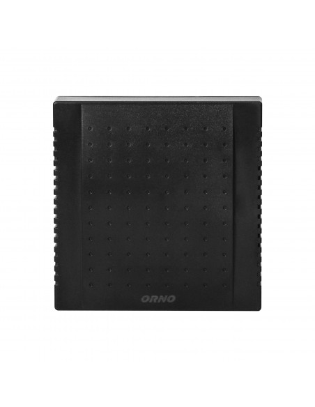 Dzwonek elektromechaniczny dwutonowy QUARTO AC, 230V, czarny
