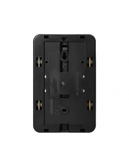 Dzwonek elektromechaniczny dwutonowy BREVIS MAXI AC, 230V, czarny