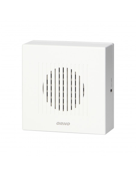 Dzwonek przewodowy elektroniczny jednotonowy RINGIL MINI AC, 230V, biały