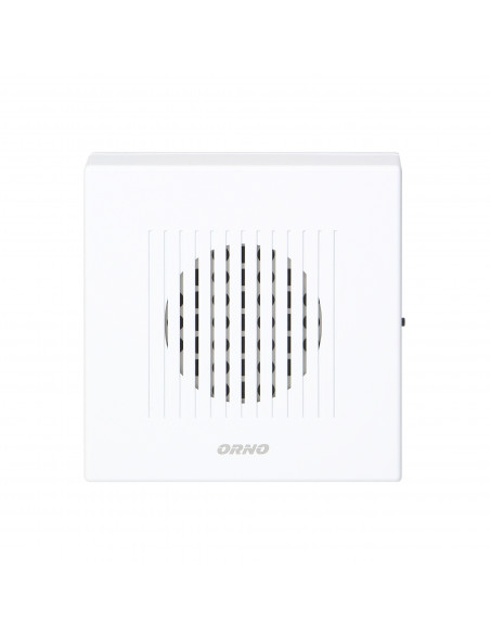 Dzwonek przewodowy elektroniczny jednotonowy RINGIL MINI AC, 230V, śnieżno biały