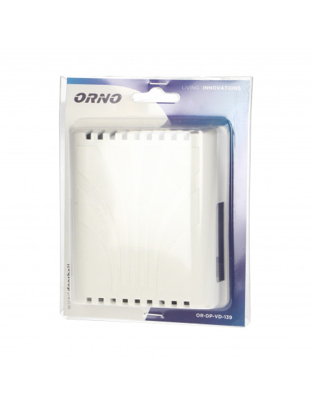 Dzwonek elektromechaniczny dwutonowy PLUS 230V, biały