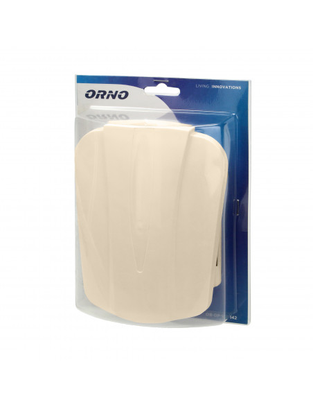 Dzwonek elektromechaniczny dwutonowy 8V, beżowy