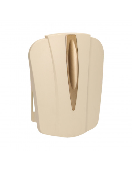 Dzwonek elektromechaniczny dwutonowy 8V, beżowy