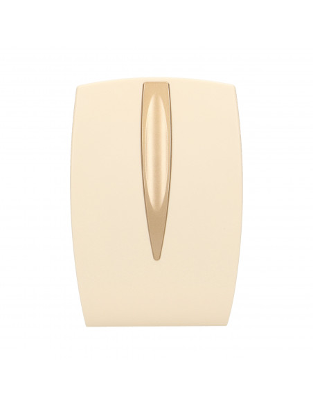 Dzwonek elektromechaniczny dwutonowy 230V, beżowy