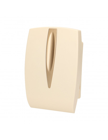 Dzwonek elektromechaniczny dwutonowy 8V, beżowy