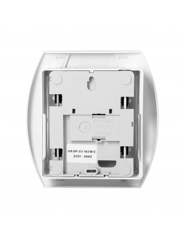 Dzwonek Kameleon Gong 230V, biało-złoty