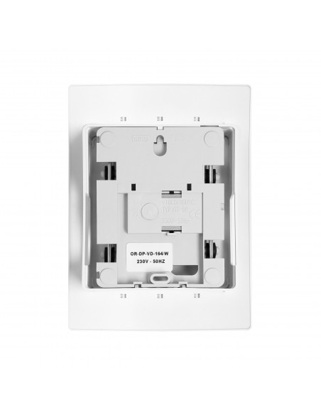 Dzwonek Luppo 230V biały