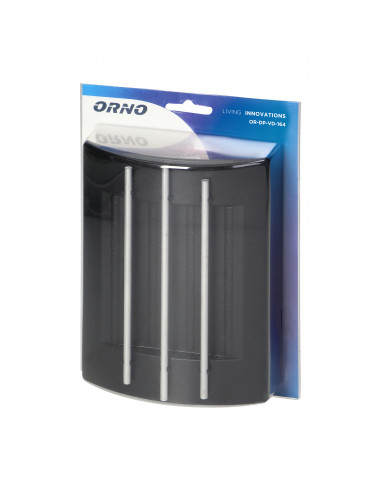 Dzwonek Luppo 230V czarny