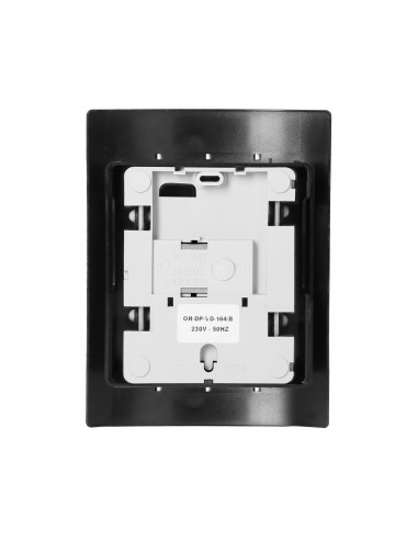 Dzwonek Luppo 230V czarny