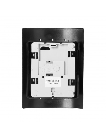 Dzwonek Luppo 230V czarny