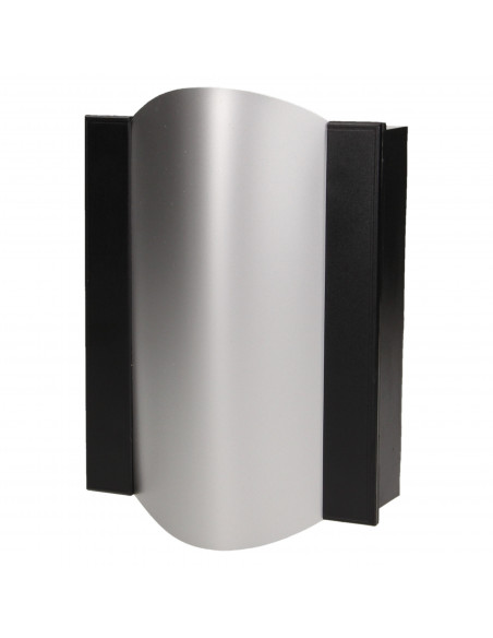 Dzwonek elektromechaniczny dwutonowy TON COLOR 230V, czarno-srebrny