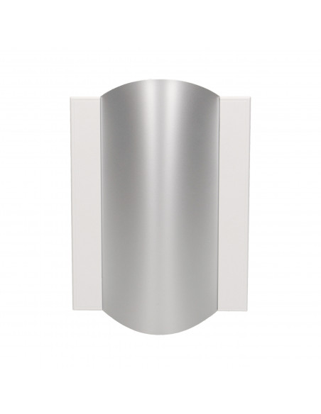 Dzwonek elektromechaniczny dwutonowy TON COLOR 8V, biało-srebrny