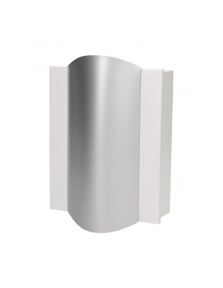 Dzwonek elektromechaniczny dwutonowy TON COLOR 8V, biało-srebrny