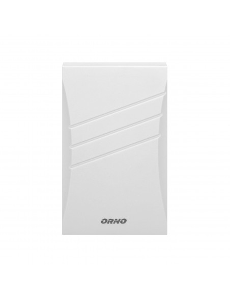 Dzwonek elektromechaniczny dwutonowy z wbudowanym transformatorem, BELIS 230V - 8V, biały