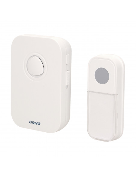 Dzwonek bezprzewodowy FADO DC, bateryjny, learning system, 36 dźwięków, 100m