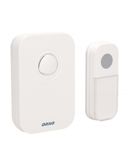 Dzwonek bezprzewodowy FADO DC, bateryjny, learning system, 36 dźwięków, 100m