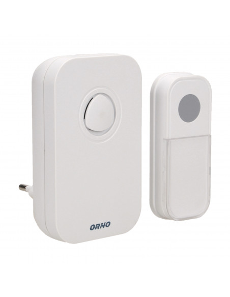 Dzwonek bezprzewodowy FADO AC, sieciowy, learning system, 36 dźwięków, 100m