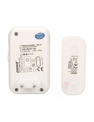 Dzwonek bezprzewodowy FADO AC,...