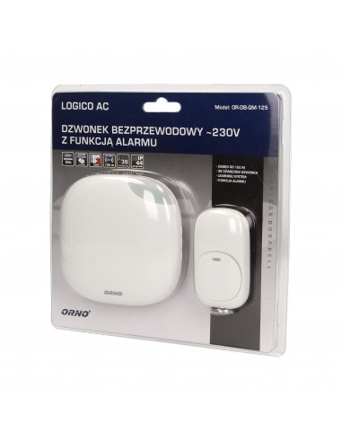 Dzwonek bezprzewodowy LOGICO AC,...
