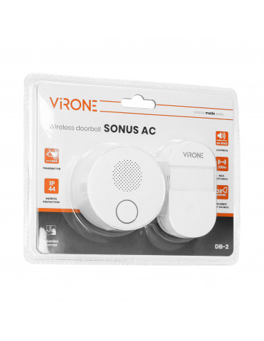 Dzwonek bezprzewodowy  SONUS AC,...