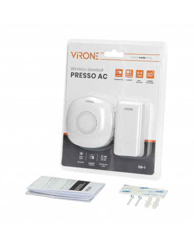 Dzwonek bezprzewodowy PRESSO AC z...