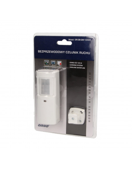 Czujnik ruchu do dzwonków bezprzewodowych z serii LOGICO