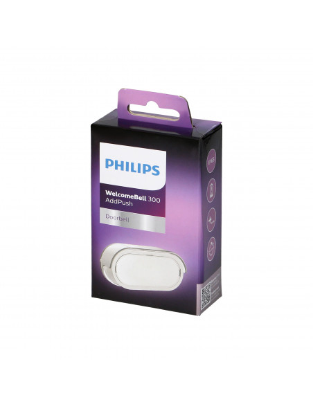 Philips WelcomeBell AddPUSH, przycisk bezprzewodowy do rozbudowy dzwonków Philips