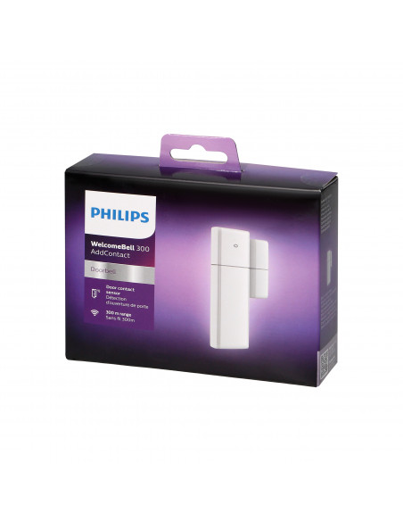 Philips WelcomeBell AddContact, kontaktron, zasilanie bateryjne, natynkowy