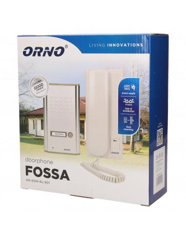 Zestaw domofonowy jednorodzinny,...