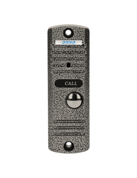 Zestaw domofonowy jednorodzinny, wandaloodporny, czarny FORNAX