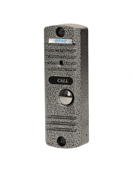 Zestaw domofonowy jednorodzinny, wandaloodporny, czarny FORNAX