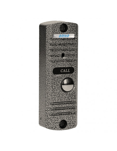 Zestaw domofonowy jednorodzinny, wandaloodporny, czarny FORNAX