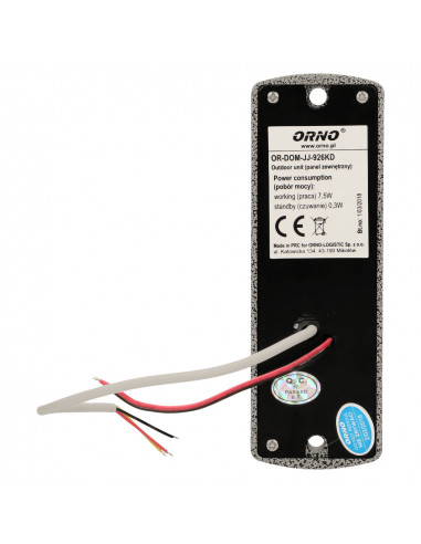 Zestaw domofonowy jednorodzinny,...