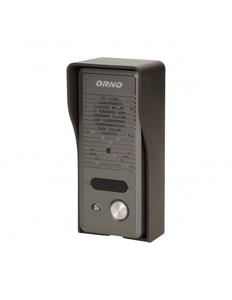 Zestaw domofonowy jednorodzinny, bezsłuchawkowy, czarny ELUVIO