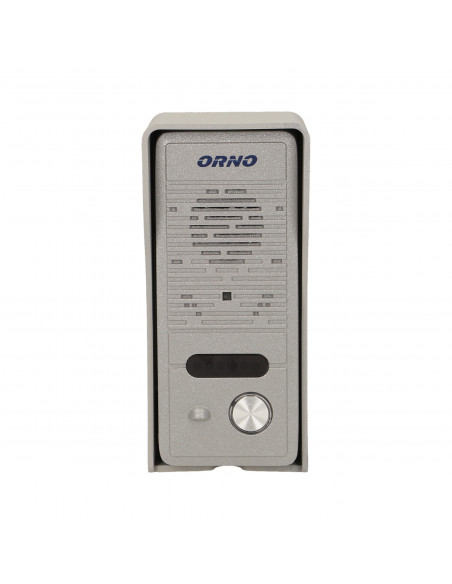 Zestaw domofonowy jednorodzinny, bezsłuchawkowy, szary, ELUVIO