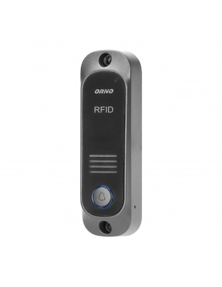 Zestaw domofonowy jednorodzinny z interkomem i czytnikiem breloków zbliżeniowych, biały AVIOR