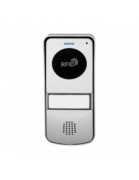 Zestaw domofonowy 1-rodzinny natynkowy z czytnikiem breloków, MIZAR 